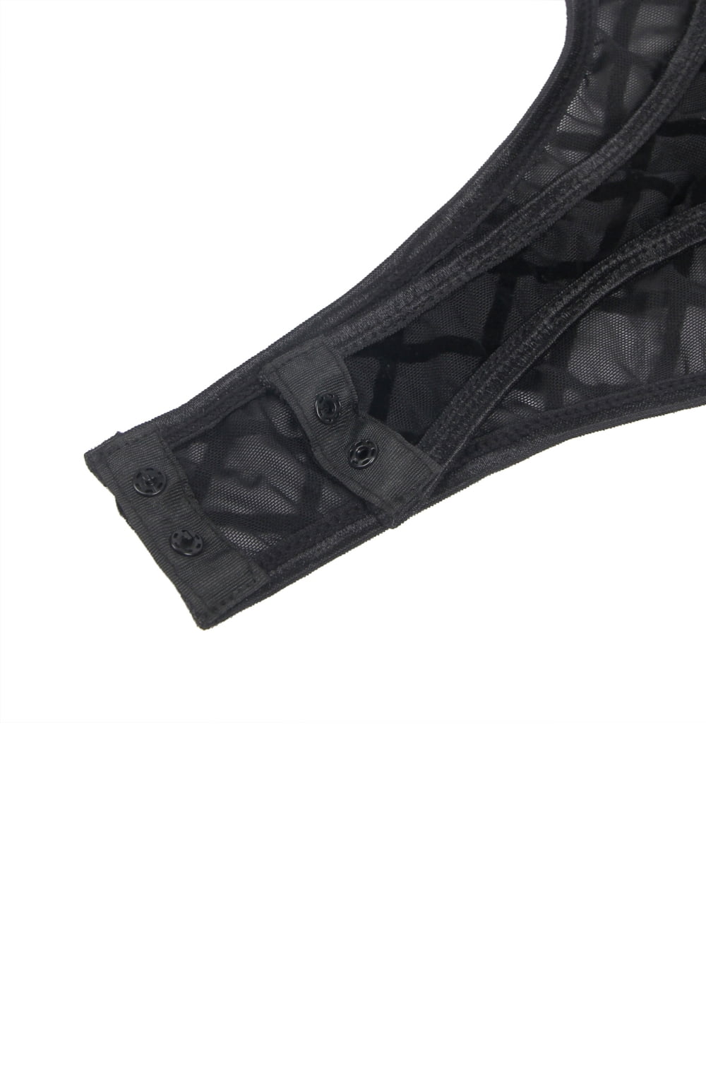 YesX YX846 Black Bodysuit