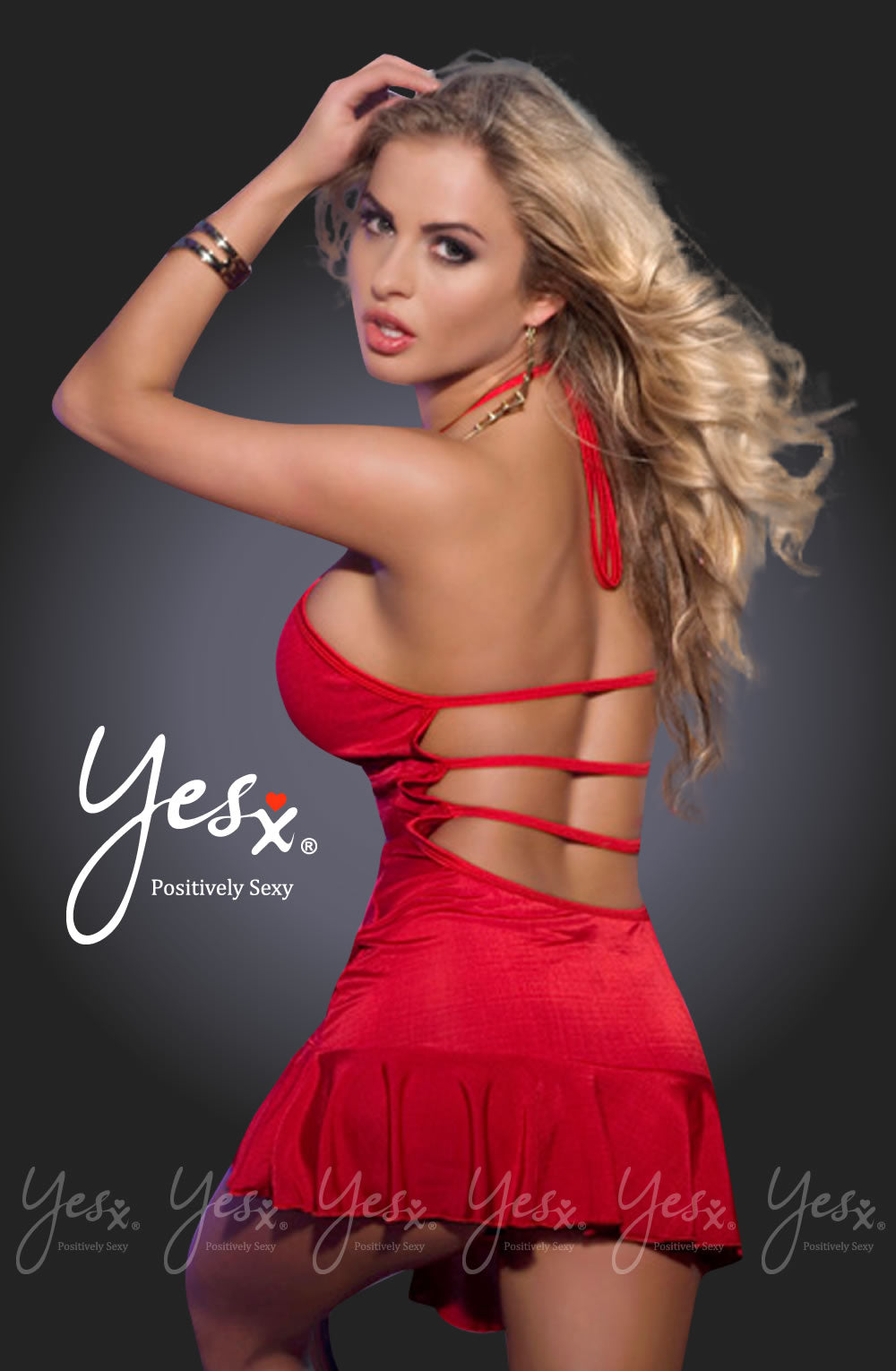YesX YX337 Dress Red